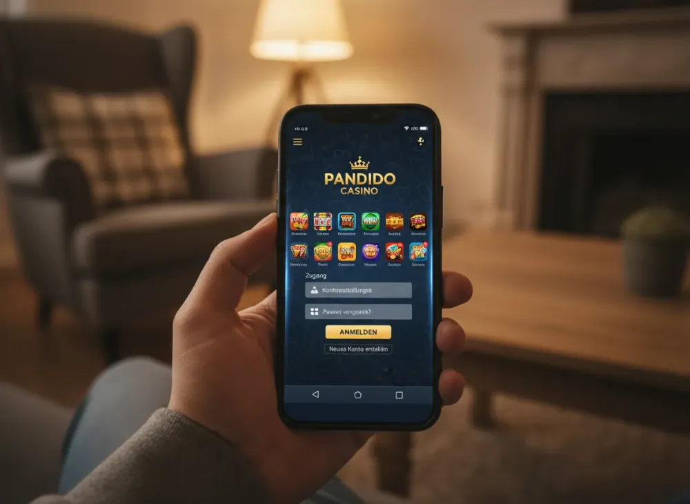 Pandido casino login Anleitung zum Kontozugang